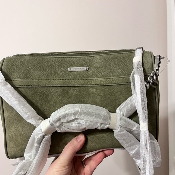 Rebecca Minkoff suede M.A.C bag NEW - Picture 4 of 10